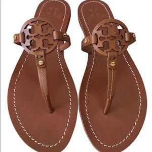 Used Tory Burch Mini Miller Sandals Size 8